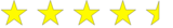 Four and a half stars